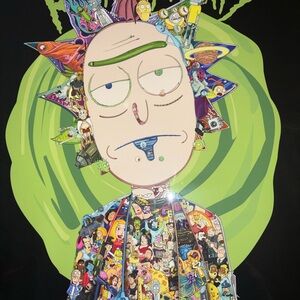 Rick and Morty Poster 💚